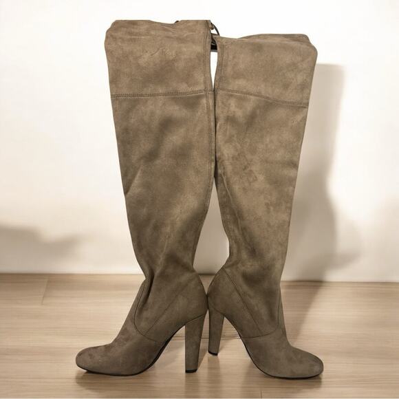 Steve Madden Shoes - Steve Madden Elegant Taupe Women's Boots 7.5